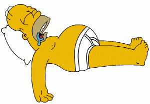 Be Like Homer.... At least Sleep wise